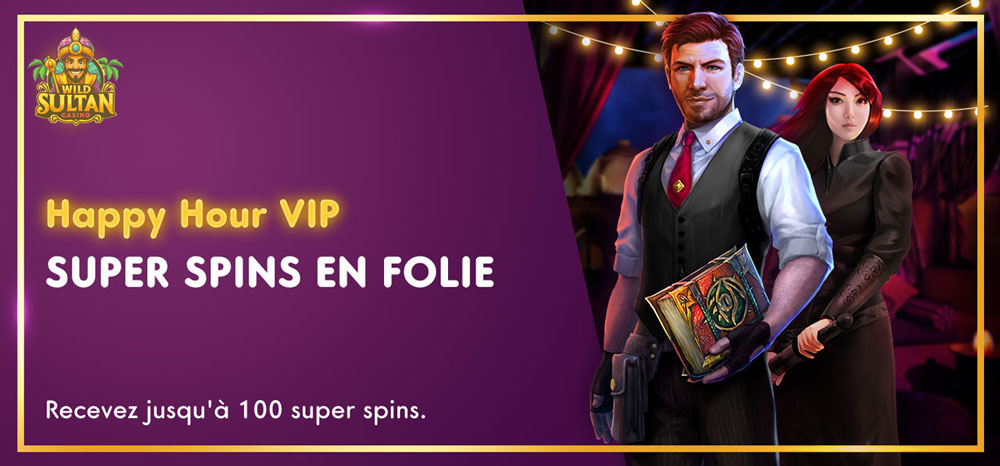 Wild Sultan Casino VIP Happy Hour