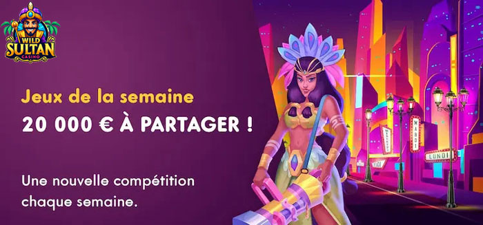 Wild Sultan Casino Jeux Semaine