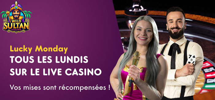 Wild Sultan Casino Bonus Lundi